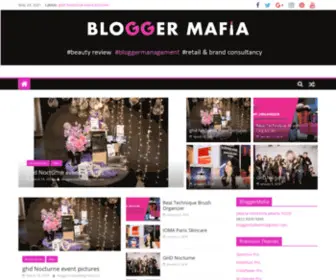 Bloggermafiaidn.com(Home page) Screenshot