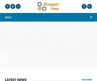 Bloggerneo.com(Blogger Neo) Screenshot