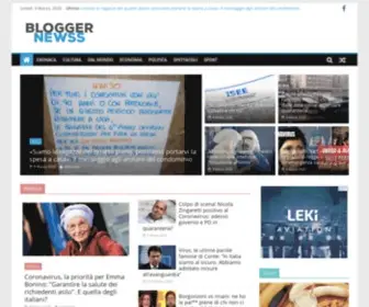 Bloggernewss.com(Notizie) Screenshot