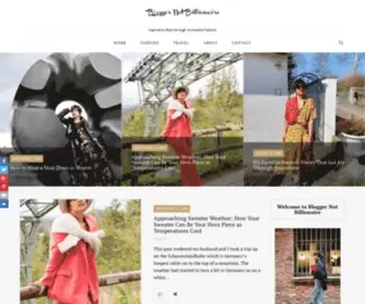 Bloggernotbillionaire.com(Aspiration Style through Accessible Fashion) Screenshot