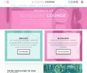 Bloggers-Lounge.co.uk(Blogger's Lounge) Screenshot
