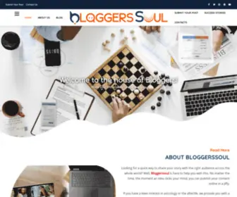 Bloggerssoul.com(My Blog) Screenshot