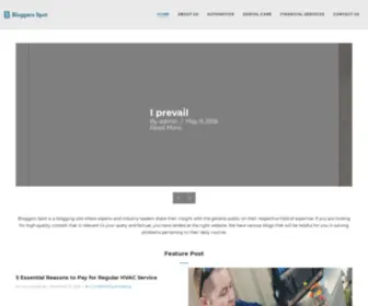 Bloggersspot.net(Home) Screenshot
