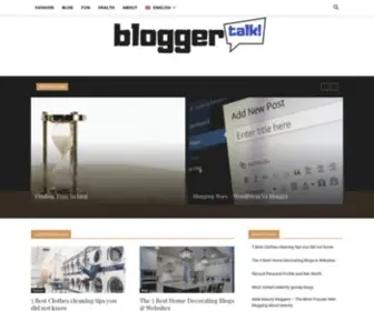 Bloggertalk.net(Discover & Discuss the art of Blogging) Screenshot