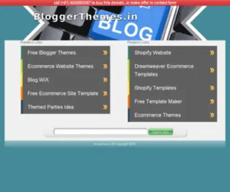 Bloggerthemes.in(Blogger Themes) Screenshot