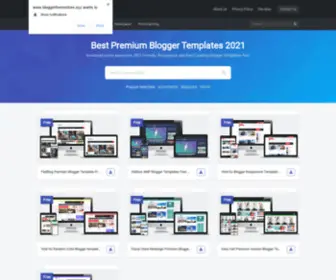 Bloggerthemestore.xyz(Blogger Theme Store) Screenshot