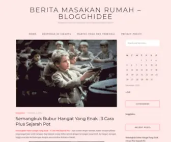 Blogghidee.com(Berita Masakan Rumah) Screenshot