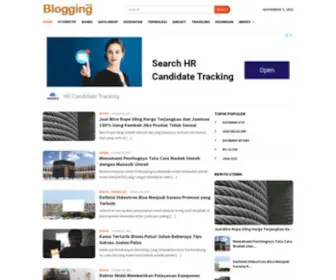 Blogging.co.id(Berbagi Informasi) Screenshot