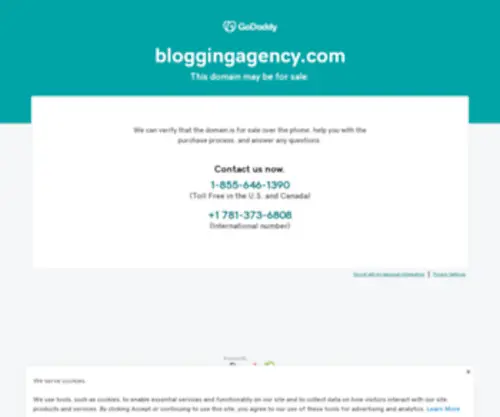 Bloggingagency.com(Blog) Screenshot