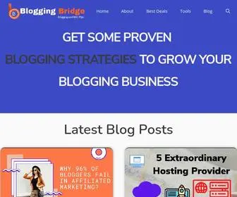Bloggingbridge.com(Blogging and Seo Tips) Screenshot