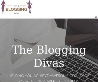 Bloggingdivas.com(The Blogging Divas) Screenshot