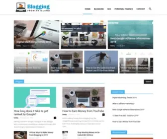 Bloggingfromanisland.com(Blogging from an Island) Screenshot