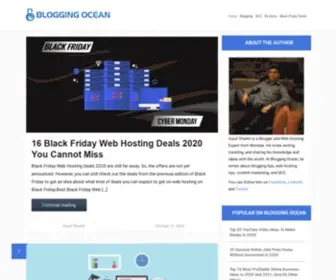 Bloggingocean.com(Blogging Ocean) Screenshot