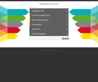 Bloggingtipsnow.com(Blogging Tips Now) Screenshot