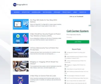 Bloggingworld.net(Bloggingworld) Screenshot