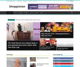 Bloggistan.com(Bloggistan) Screenshot