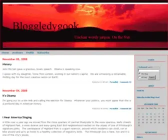 Bloggledygook.com(bloggledygook) Screenshot