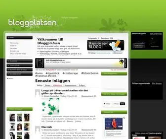 Bloggplatsen.se(Starta) Screenshot