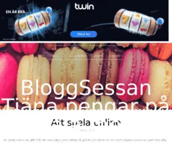 Bloggsessan.se Screenshot