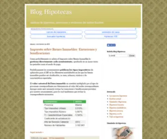 Bloghipotecas.es(Blog) Screenshot