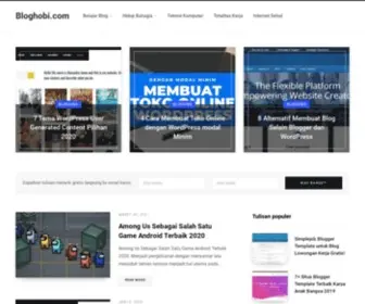 Bloghobi.com(Hobi yang Bermanfaat) Screenshot