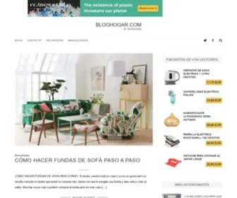 Bloghogar.com(Un blog dedicado al arte del hogar) Screenshot