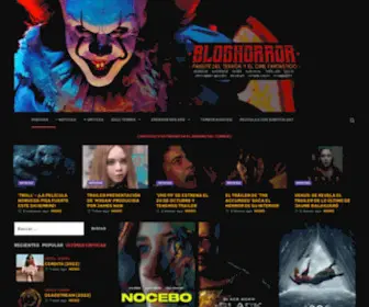 Bloghorror.com Screenshot