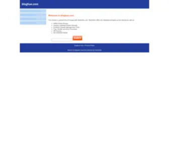 Bloghue.com(Blog management) Screenshot