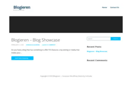 Blogieren.de(Steht zum Verkauf) Screenshot