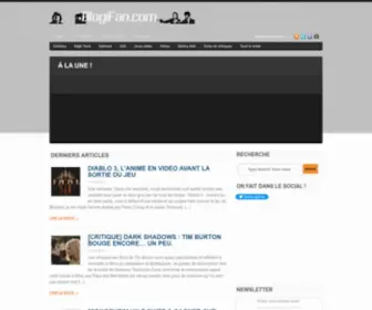 Blogifan.com(La culture geek au quotidien) Screenshot