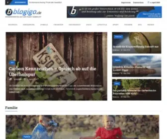 Blogigo.de(Wissenswertes auf den Punkt gebracht) Screenshot