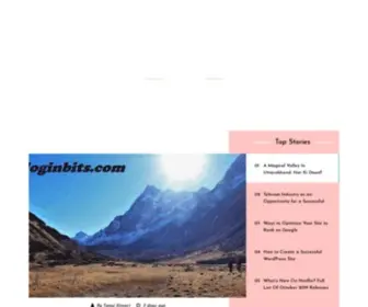 Bloginbits.com(Enjoy every bit) Screenshot