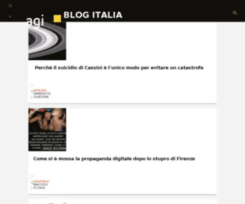 Blogitalia.it(Blog Italia) Screenshot