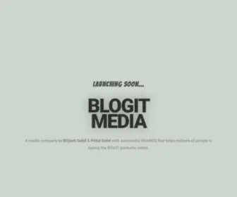 Blogitmedia.com(Blogit Media) Screenshot