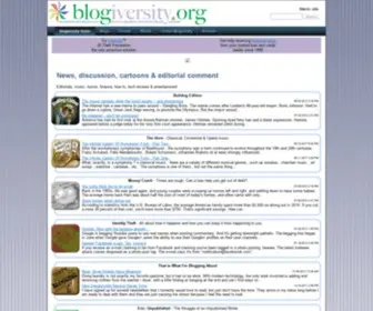 Blogiversity.org(Authentic and Unique source for News) Screenshot
