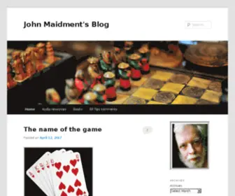 Blogjam.name(John Maidment's Blog) Screenshot