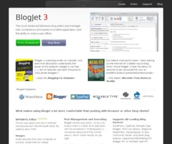 Blogjet.com(Advanced blog editor for Windows) Screenshot