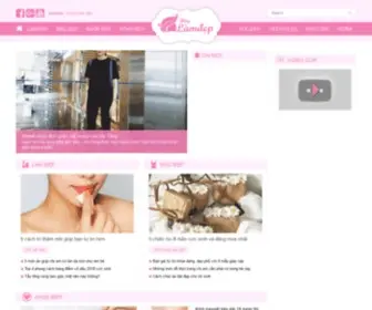 Bloglamdep.com(BLOG LÀM ĐẸP) Screenshot