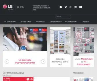 Bloglge.com.br(Blog LGE) Screenshot
