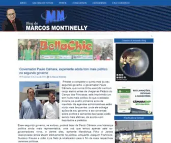 Blogmarcosmontinely.com.br(Blog Marcos Montinely) Screenshot