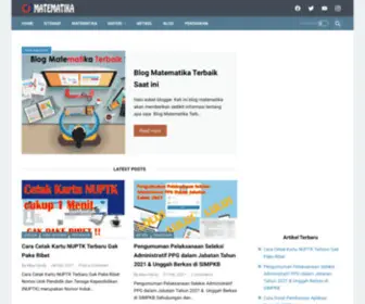 Blogmatematika.net(Blog Matematika) Screenshot