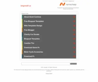 Blogmodif.us(blogmodif) Screenshot