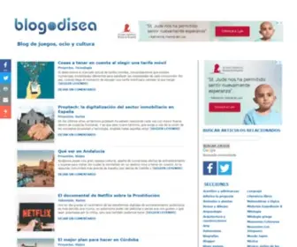 Blogodisea.com(Blog variado con noticias y secciones de juegos) Screenshot
