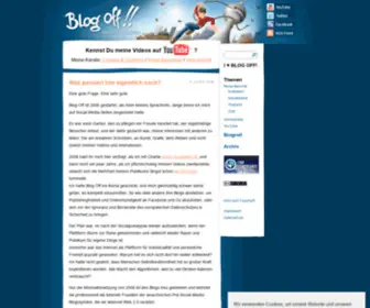 Blogoff.de(BLOG OFF) Screenshot