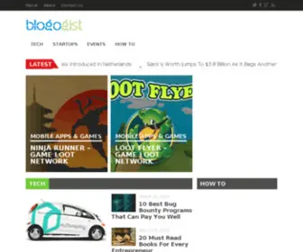 Blogogist.com(小児科や子ども) Screenshot