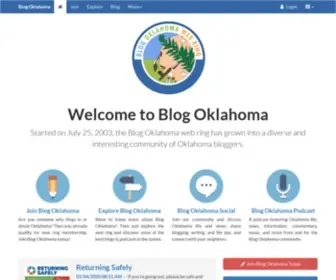 Blogoklahoma.com(Blog Oklahoma) Screenshot