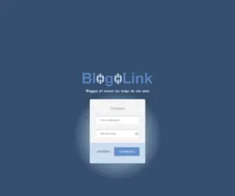 Blogolink.com(Create your blog on Blog) Screenshot