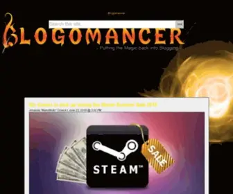 Blogomancer.com(Blogomancer) Screenshot