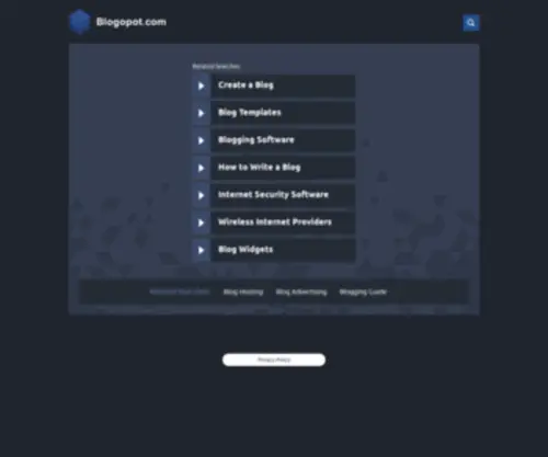 Blogopot.com(blogopot) Screenshot