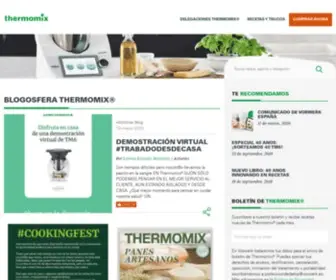 Blogosferathermomix.es(Blogosfera Thermomix®) Screenshot